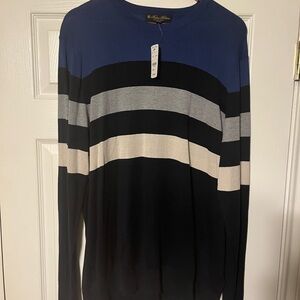 Ralph Lauren Men's Blue Striped Shirt